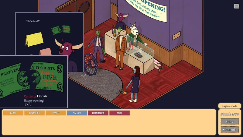 【全成就 | 全流程】Murder at the Birch Tree Theater