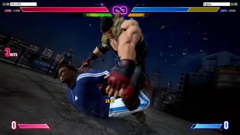 《街头霸王6》阿里克斯参战