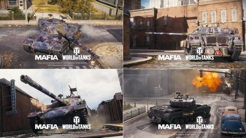 《坦克世界》联动《四海兄弟》