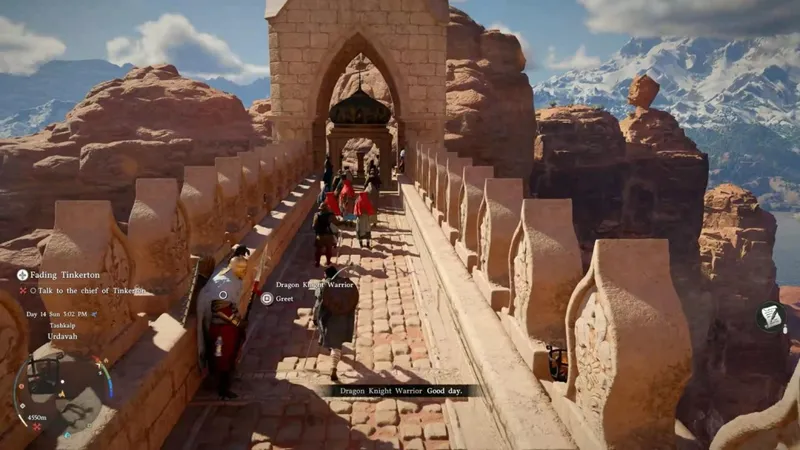 《红色沙漠》徒步4小时穿越新手村