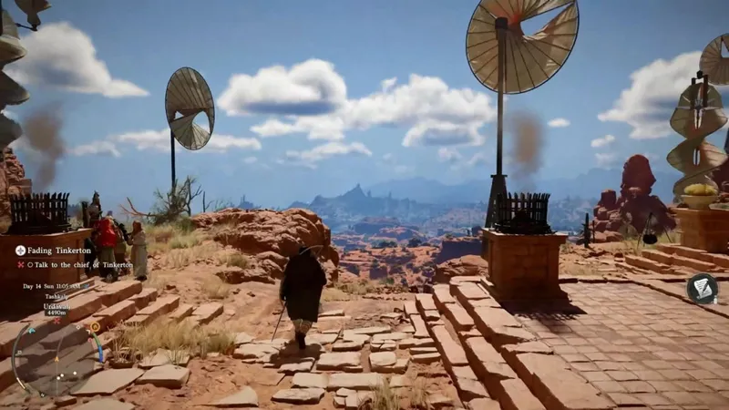 《红色沙漠》徒步4小时穿越新手村