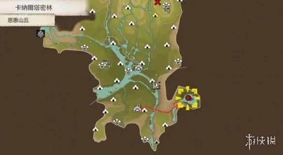 《怪物猎人物语3命运双龙》影蜘蛛位置详解