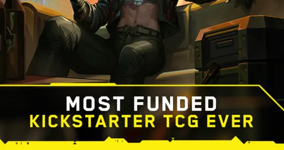 新赛博朋克卡牌游戏-Kickstarter史上融资最高的TCG