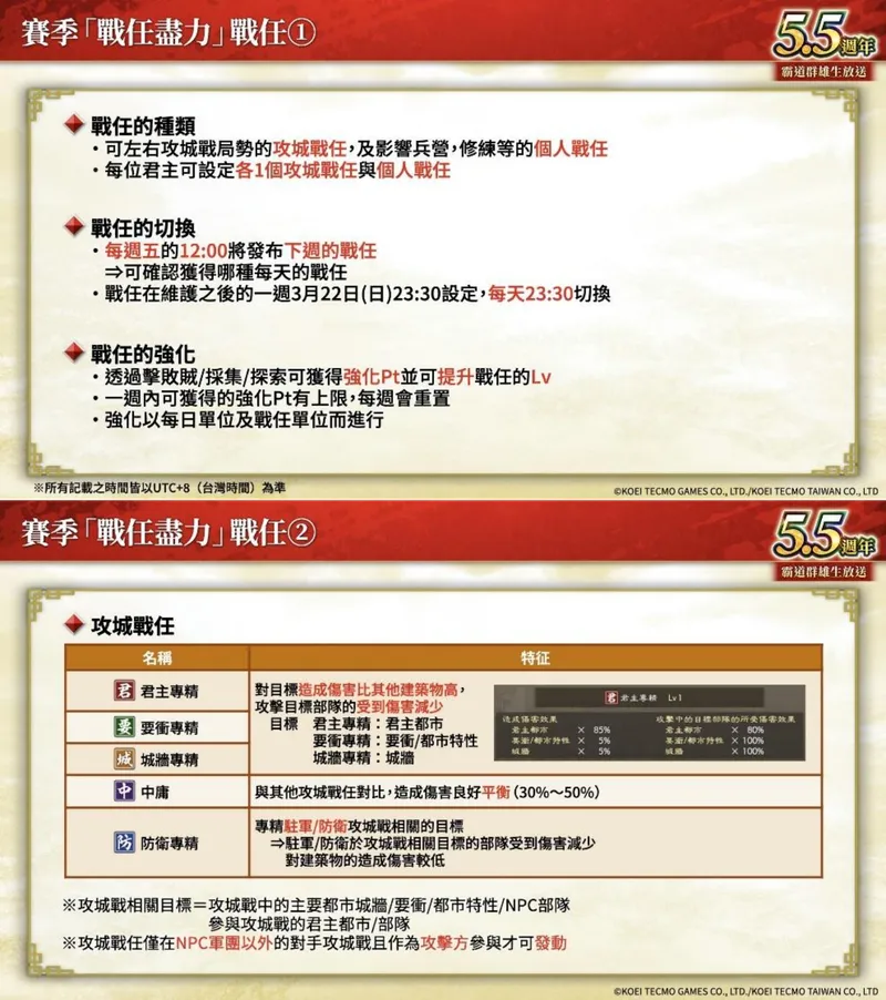 《三国志霸道》新赛季战任尽力开启