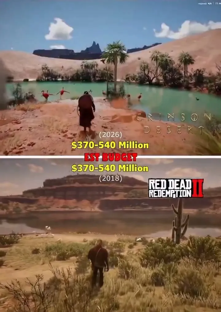 《红色沙漠》与《荒野大镖客2》对比