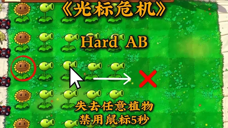 游戏突破次元壁！失去一棵植物就会禁用鼠标5秒，超稳定阵容拿下海量巨人—— β版《光标危机》