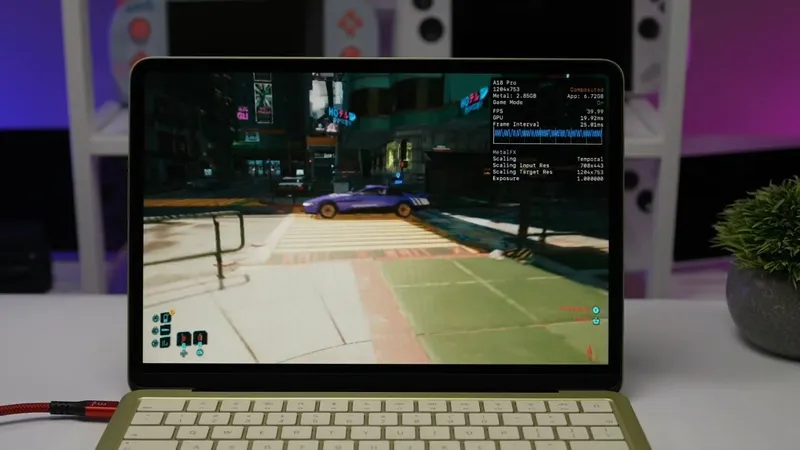 《赛博朋克2077》MacBookNeo性能测试