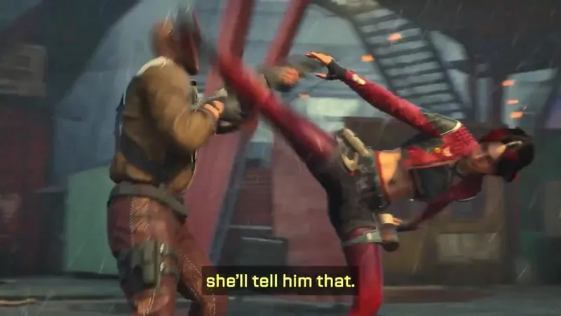 《Spine》美少女功夫游戏