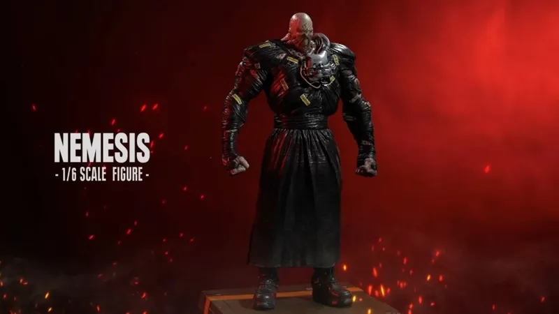 《生化危机3-重制版》追踪者手办发布-致敬系列30周年经典反派