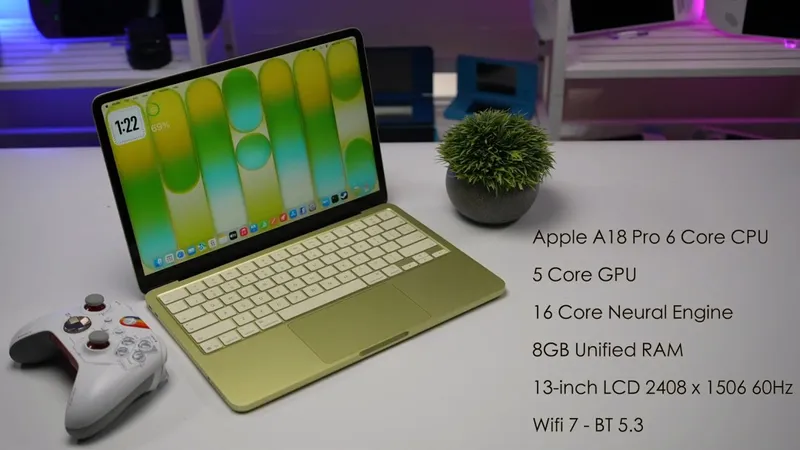 《赛博朋克2077》MacBookNeo性能测试