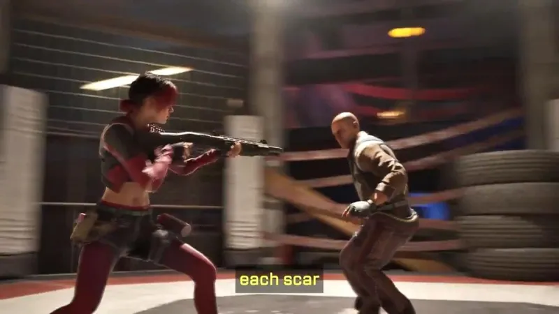 《Spine》美少女功夫游戏