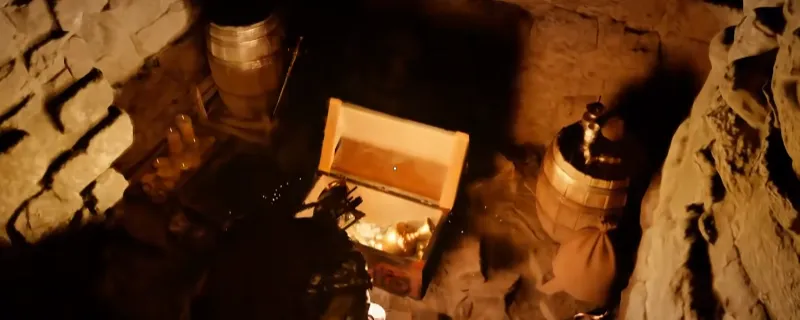 《红色沙漠》失落王国披风盔甲获得方法-冰沼废墟隐藏房间开宝箱攻略