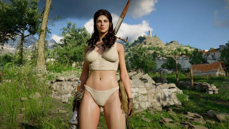 《红色沙漠》性感女主mod发布-全身装甲可卸下