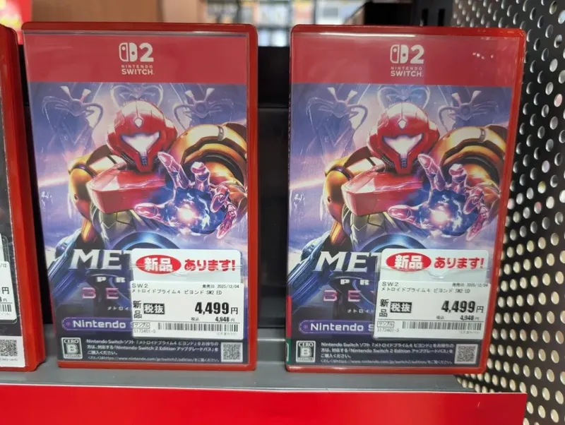 《银河战士Prime4》日本市场快速降价