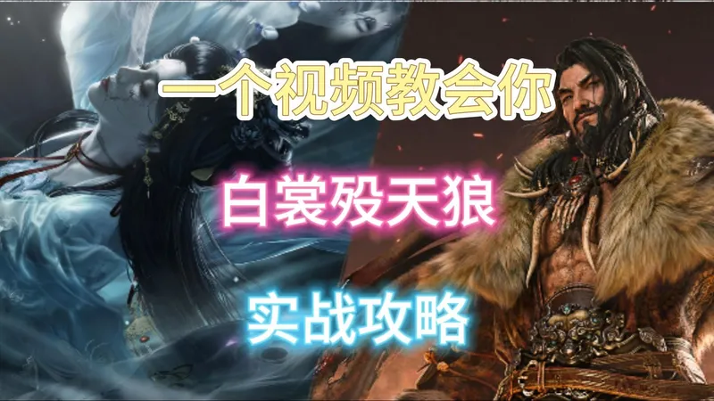 一个视频教会你白裳殁天狼实战攻略！【燕云十六声】