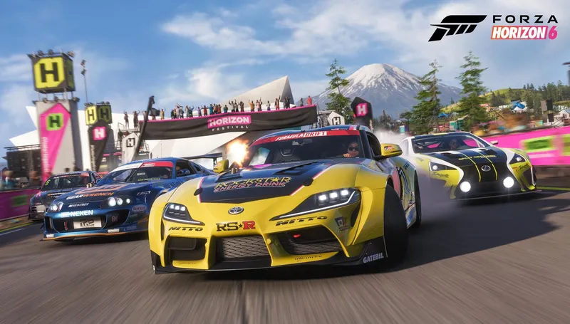 《ForzaHorizon6》全新极速赛事-融合展示级奇观与高重玩性