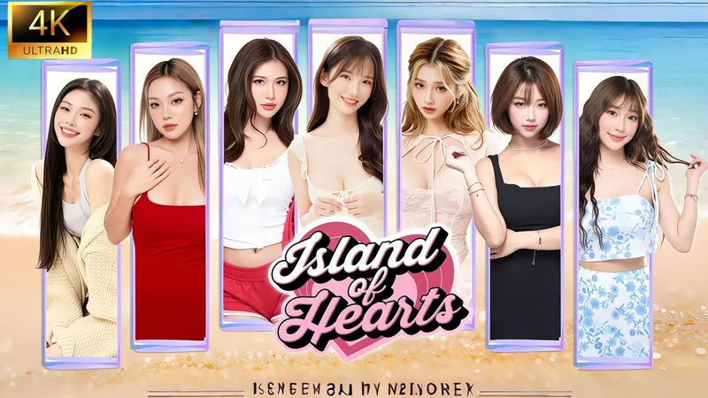 【心之岛】4K 完美路线 全结局+100%探索+全好感度路线通关攻略 新加坡真人互动恋爱游戏