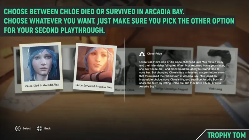 奇异人生重逢全奖杯全收藏品攻略