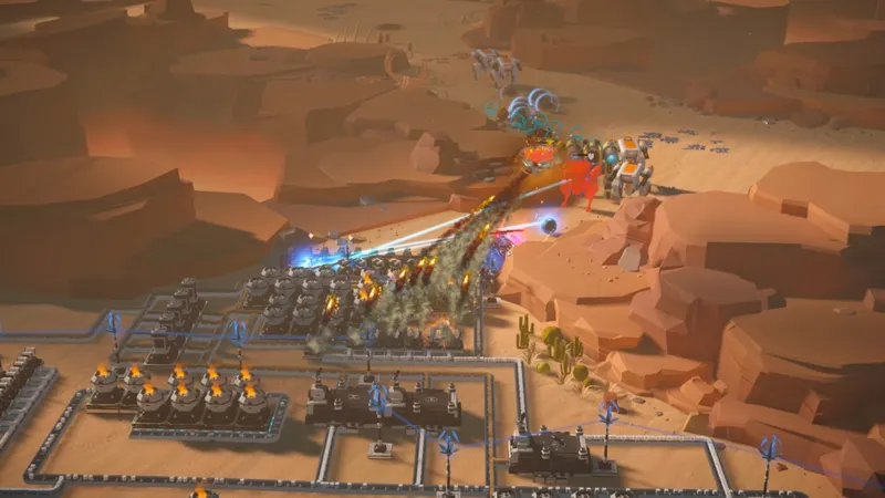 《铸星工厂》科幻自动化塔防新作