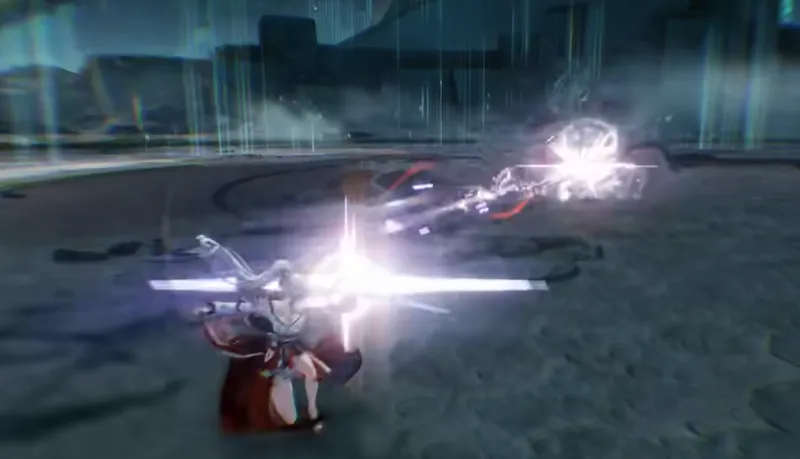 《鸣潮》新共鸣者实机演示-大雷御姐与粉毛少女亮相