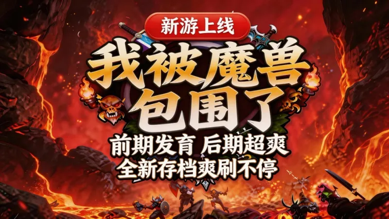 《我被魔兽包围了》-KK官方对战平台生存割草新体验