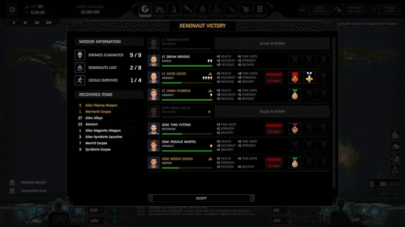 《异种航员2》战术任务成功机制详解