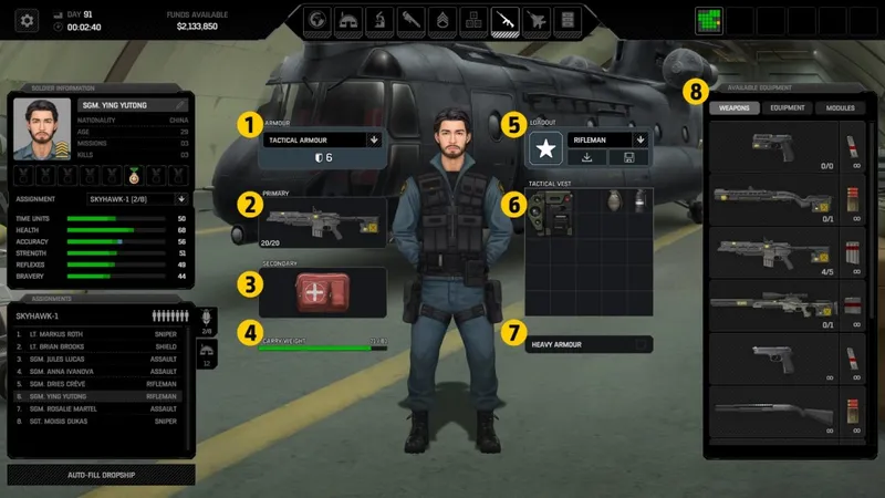 《异种航员2》装备士兵详解