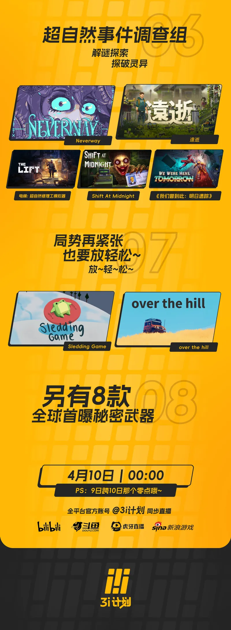 《死亡细胞》3i计划全阵容公布