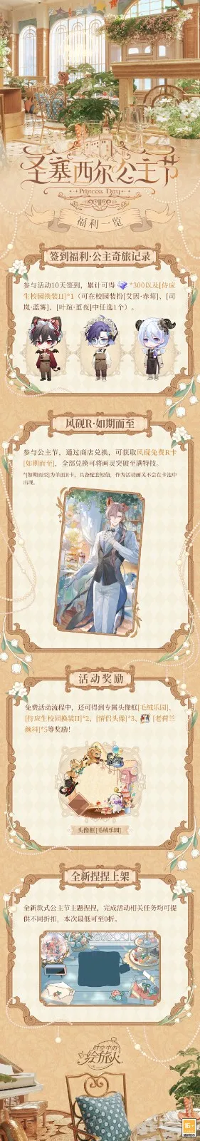 《时空中的绘旅人》圣塞西尔公主节II下篇开启