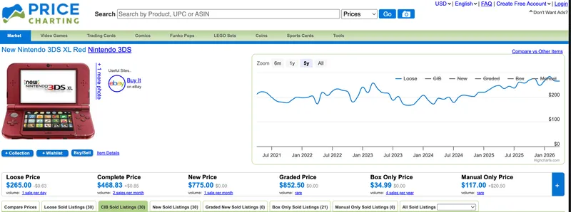 GameStop高价销售翻新NewNintendo3DSXL