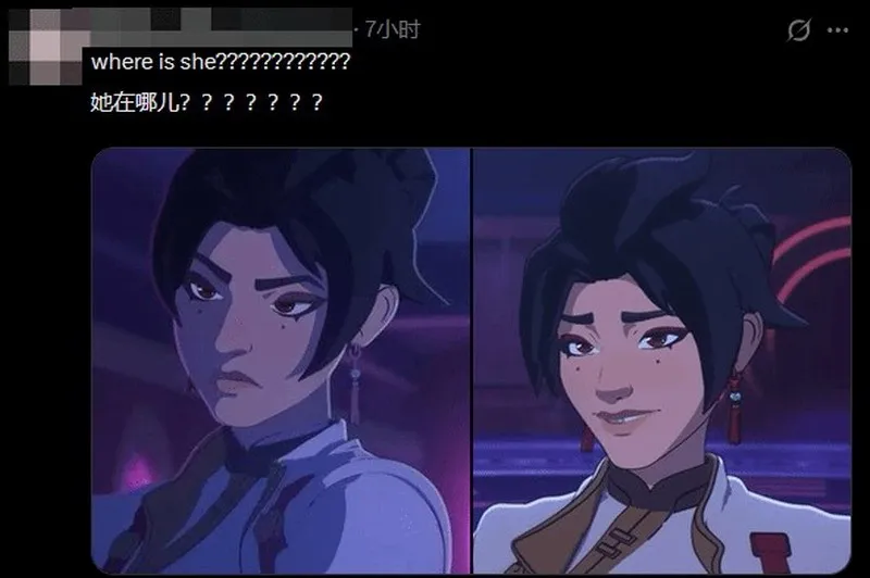 《守望先锋》安燃脸部模型重做