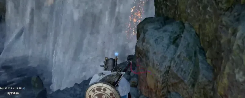 《红色沙漠》冰霜之翼手套获取攻略-迷宫森林瀑布宝箱位置详解