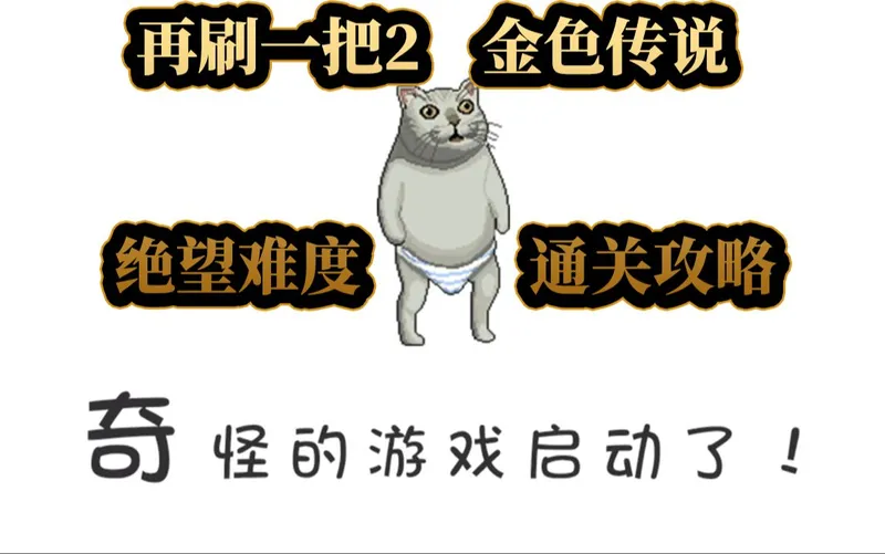 再刷一把2 金色传说 绝望难度 超详细文档+视频攻略