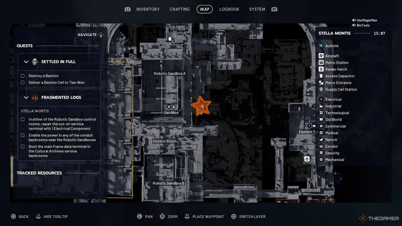 《ARCRaiders》机器人沙盒损坏终端位置详解