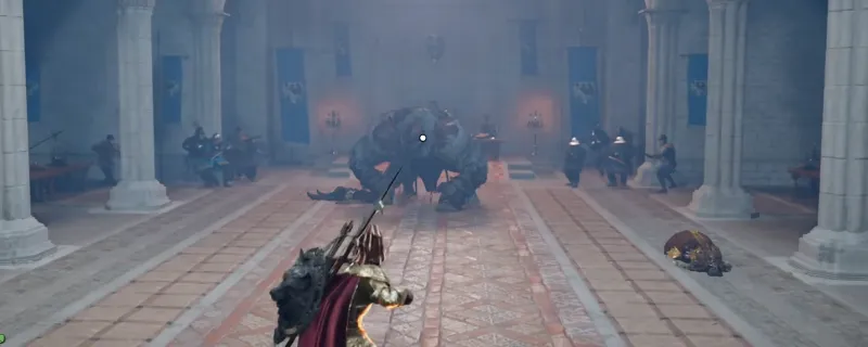 《红色沙漠》屠杀者凯阿鲁斯打法解析-长枪闪避技巧详解