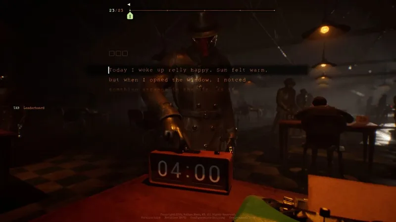 《最终判决》大逃杀打字游戏