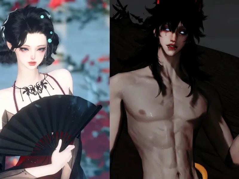 《逆水寒手游》男女玩家风格差异