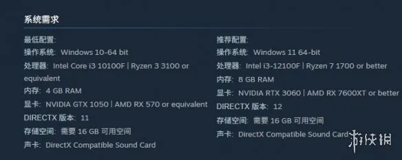 《拾光旅人》配置要求详解-最低与推荐配置介绍
