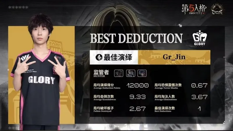 《第五人格》COA9Gr杂货商神速四抓夺胜