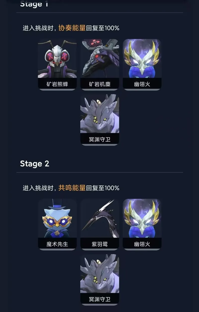 《鸣潮》冥歌海墟更新-抗性信物与推荐队伍解析