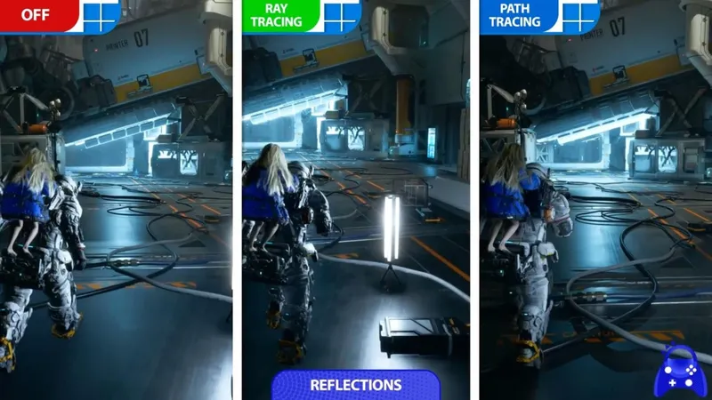 《识质存在》PC光追画面对比