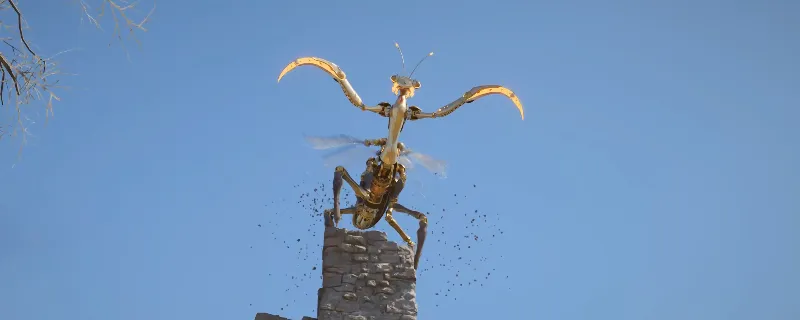 《红色沙漠》马罗尼机械螳螂打法-速度快的机械BOSS攻略