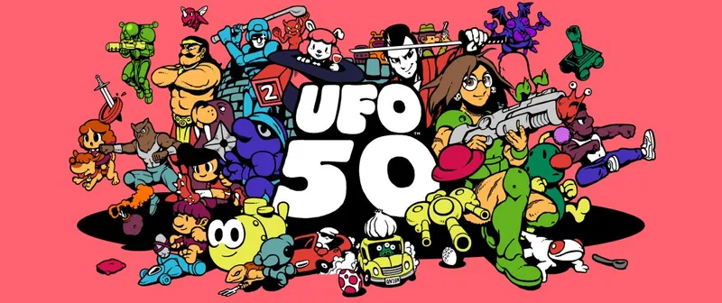 《UFO50》Switch平台上线-经典复古游戏合集介绍
