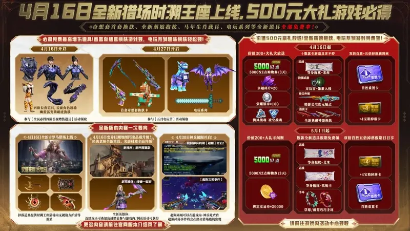 《逆战》4月版本优化汇报-策划直播互动及补偿说明