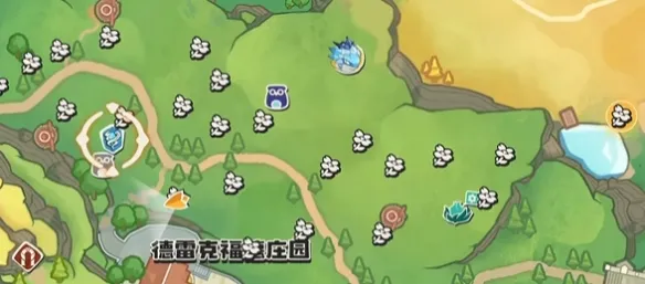 《洛克王国世界》采邑地花朵采集路线详解-全点位标注与收集攻略
