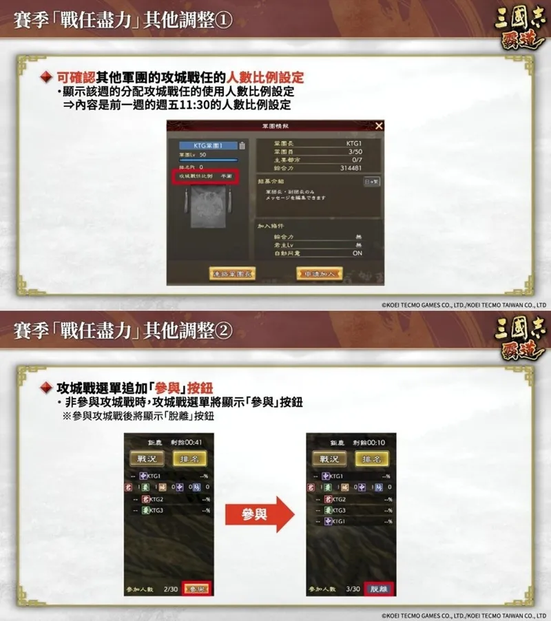 《三国志霸道》赛季战任尽力第二期开战
