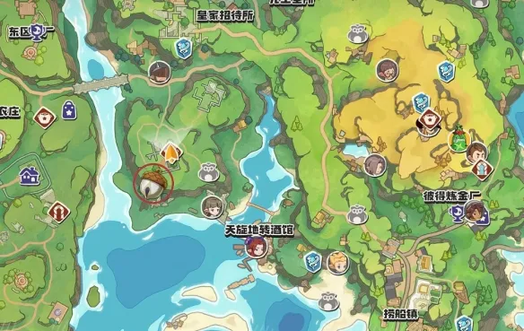 《洛克王国》智慧树精灵果实点位大全