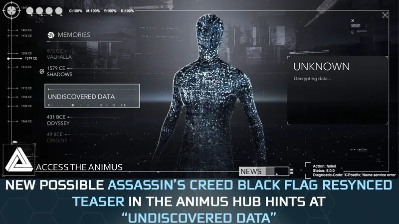 《刺客信条4：黑旗》重制版彩蛋曝光
