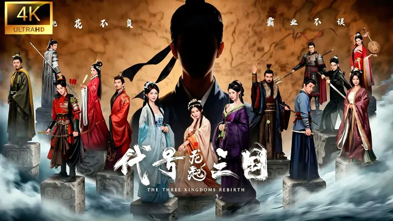 【代号三国：龙起】4K 完美路线 全结局+100%探索+全好感度路线通关攻略 三国穿越真人恋爱游戏