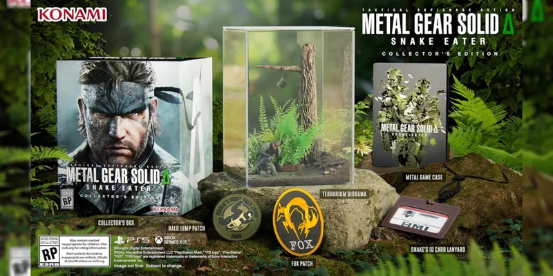 《MetalGearSolidDelta-SnakeEater》典藏版大幅降价-200美元收藏版现仅